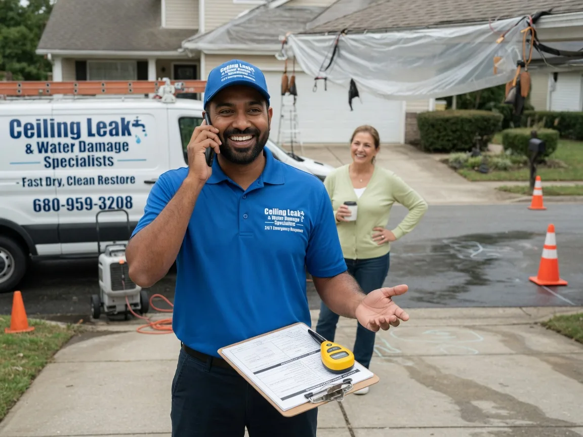 Ceiling Leak Cleanup Niagara, WI FAQs
